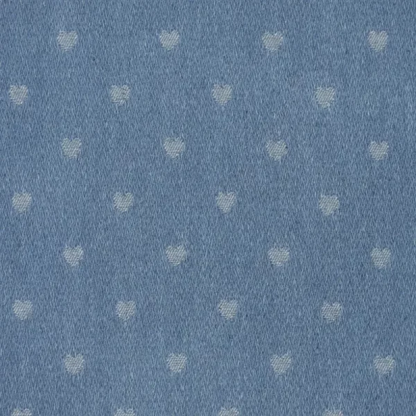 Tela Denim Fancy Jacquard Mix Azul - Imagen 3