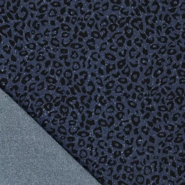 Tela Denim Punched Animal Azul - Imagen 5