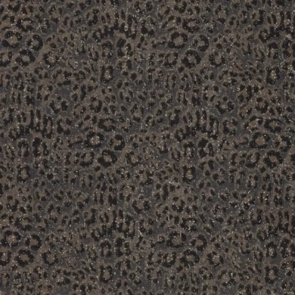 Tela Denim Punched Panther Gris