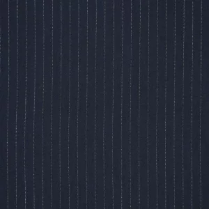 Tela Orlando Small Lurex Stripe Azul