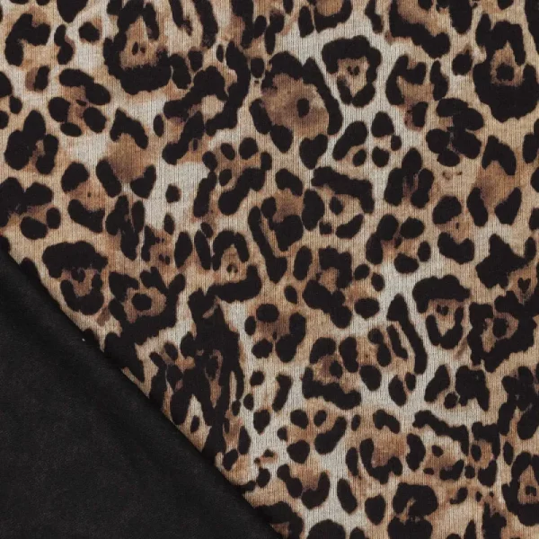 Tela de Punto Roma Animal Print - Imagen 4