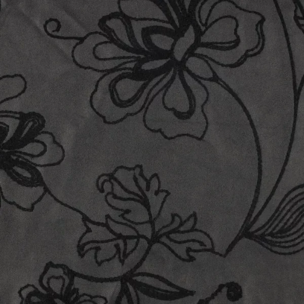 Tela Cuero Vegano Washed Leather negro - Imagen 2