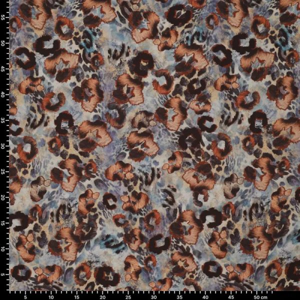 Tela Viscosa Panther Blue - Imagen 5